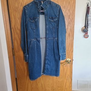 Free People Jean snap dress